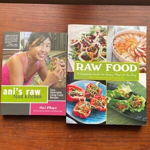 Raw Vegan cook books